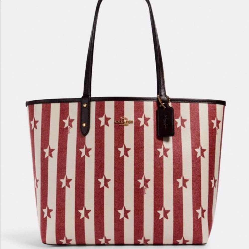 AUTHENTIC COACH LEATHER TOTE